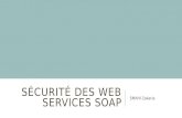 Sécurité des web services soap