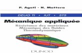 (Livre) Mécanique Appliquée - Résistance des Matériaux, Mécanique des Fluides, Thermodynamique (D.pdf