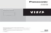 Mode d'emploi télévision Panasonic VT30