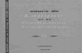 Cours De Langue Et De Civilisation Francaise-Vol.2