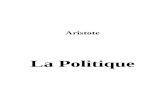 Aristote - La Politique