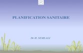 Présentation Planification sanitaire