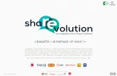 ShaREvolution - résultats de l’enquête Usages et motivations