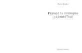 Pierre Boulez-Penser La Musique Aujourd_hui-Gallimard (1987)