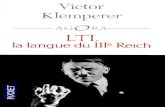 Victor Klemperer-Lti, La Langue Du IIIème Reich-Pocket (2003)
