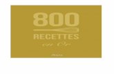 800 Recettes en Or