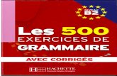 Les 500 Exercises de Grammaire Www.french-free.com Gratuit