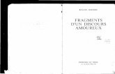 Barthes Roland Fragments d'Un Discours Amoureux 1977