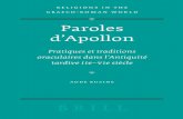 Paroles d’Apollon_ Pratiques Et Traditions Oraculaires Dans l’Antiquité Tardive (IIe–VIe Siècle) (2005)