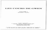 Manoury Pierre - Les Cours de Gwen Volume 1 Et 2
