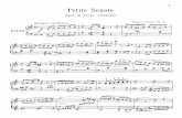 Petite Sonate, Op 9