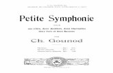 Gounod - Petite Symphonie Score