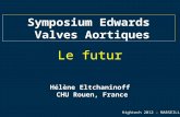 Hélène Eltchaninoff CHU Rouen, France Symposium Edwards Valves Aortiques Hightech 2012 - MARSEILLE Le futur.