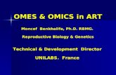 OMES & OMICS in ART Moncef Benkhalifa, Ph.D. RBMG. Reproductive Biology & Genetics Technical & Development Director UNILABS. France.