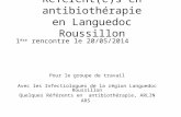 Référent(e)s en antibiothérapie en Languedoc Roussillon