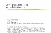 Conclusions R&D Accélérateurs