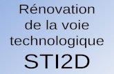 Rénovation de la voie technologique STI2D