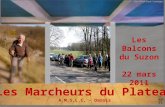 Les Marcheurs du Plateau A,M,S,L,C, -  Darois