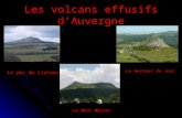 Les volcans effusifs d’Auvergne