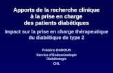 Frédéric DADOUN Service d’Endocrinologie Diabétologie CHL