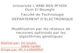 Université L’ARBI BEN M’HIDI Oum El Bouaghi