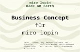 Business Concept für miro lopin
