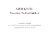 Génétique des  Maladies Multifactorielles