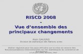 RISCD 2008 - Vue d’ensemble des principaux changements