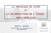 LE PROTOCOLE DE KYOTO  ET  LA RECOMPOSITION DE L’ESPACE  NORD-AMÉRICAIN