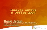 Innover autour d’Office 2007