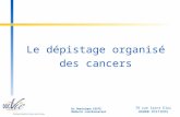 Le dépistage organisé des cancers