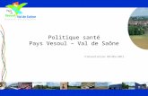 Politique santé Pays Vesoul – Val de Saône
