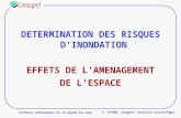 DETERMINATION DES RISQUES D'INONDATION EFFETS DE L'AMENAGEMENT DE L'ESPACE