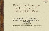 Distribution de politiques de sécurité IPsec