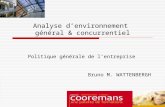 Analyse d’environnement  général & concurrentiel