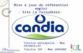 Mise à jour du référentiel emploi - Site La Talaudière-