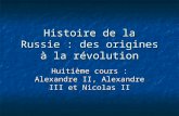 Histoire de la Russie : des origines à la révolution