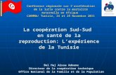 La coopération Sud-Sud  en santé de la reproduction: L’expérience de la Tunisie