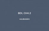 BDI, CH4.2
