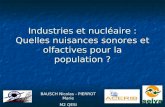 Industries et nucléaire : Quelles nuisances sonores et olfactives pour la population ?