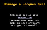 Hommage  à Jacques  Brel