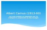 Albert Camus (1913-60)