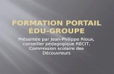 Formation Portail  Édu -Groupe