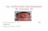 Les infections bactériennes du nouveau né