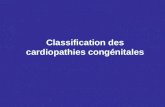 Classification des cardiopathies congénitales