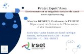 Projet Equit’Area Environnement  et  inégalités sociales  de  santé equitarea