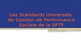 Les  Standards Universels  de Gestion de Performance Sociale de la SPTF