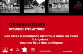 Les vélos à assistance électrique dans les villes françaises : état des lieux des politiques