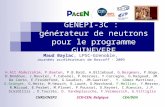 GENEPI-3C :  générateur de neutrons pour le programme GUINEVERE