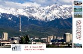 22 – 24  June 2011 Almaty, Kazakhstan